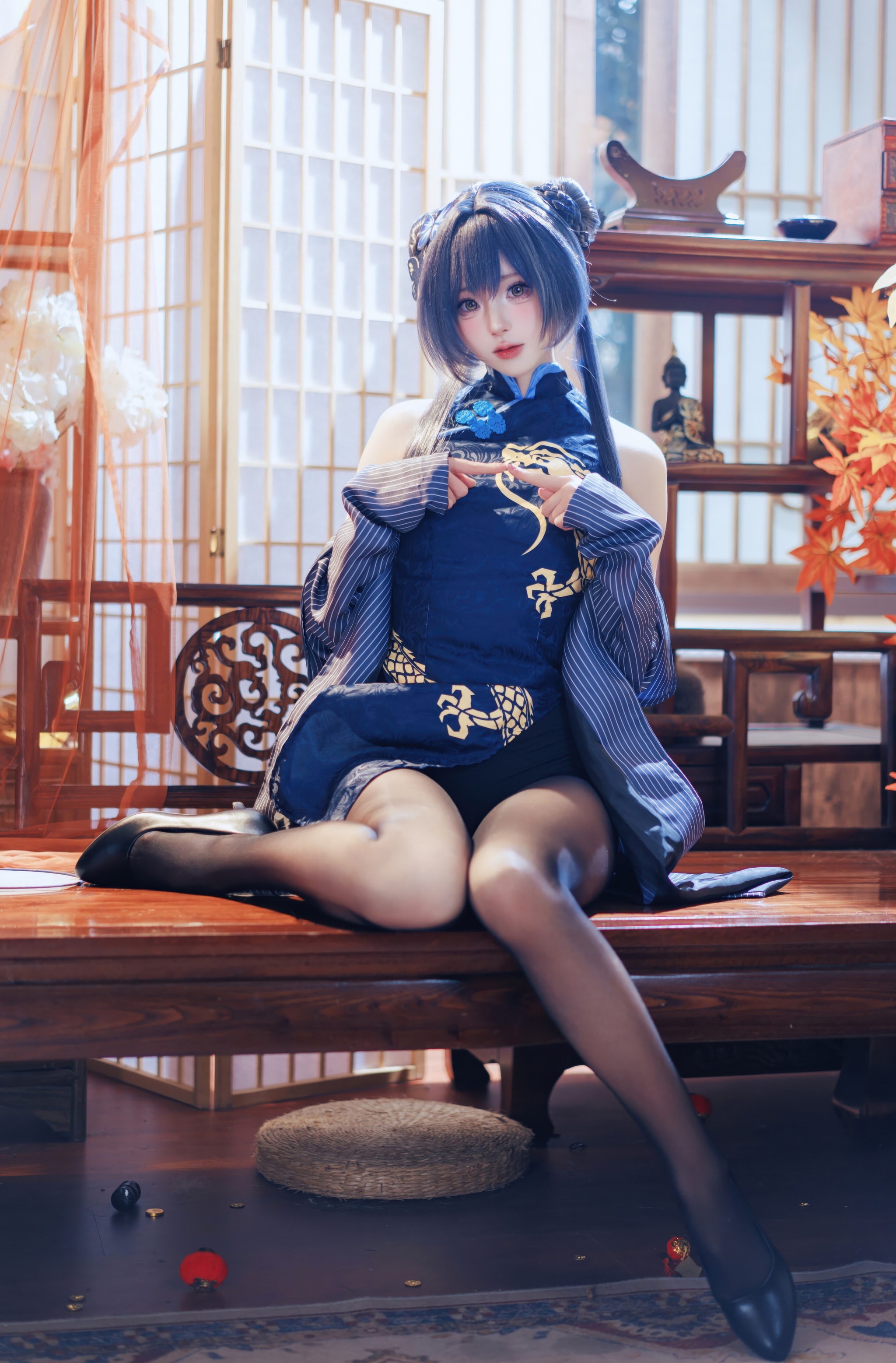 图片[1]-西园寺南歌 –  NO.041 蔚蓝档案 妃咲[50P]-XikXak
